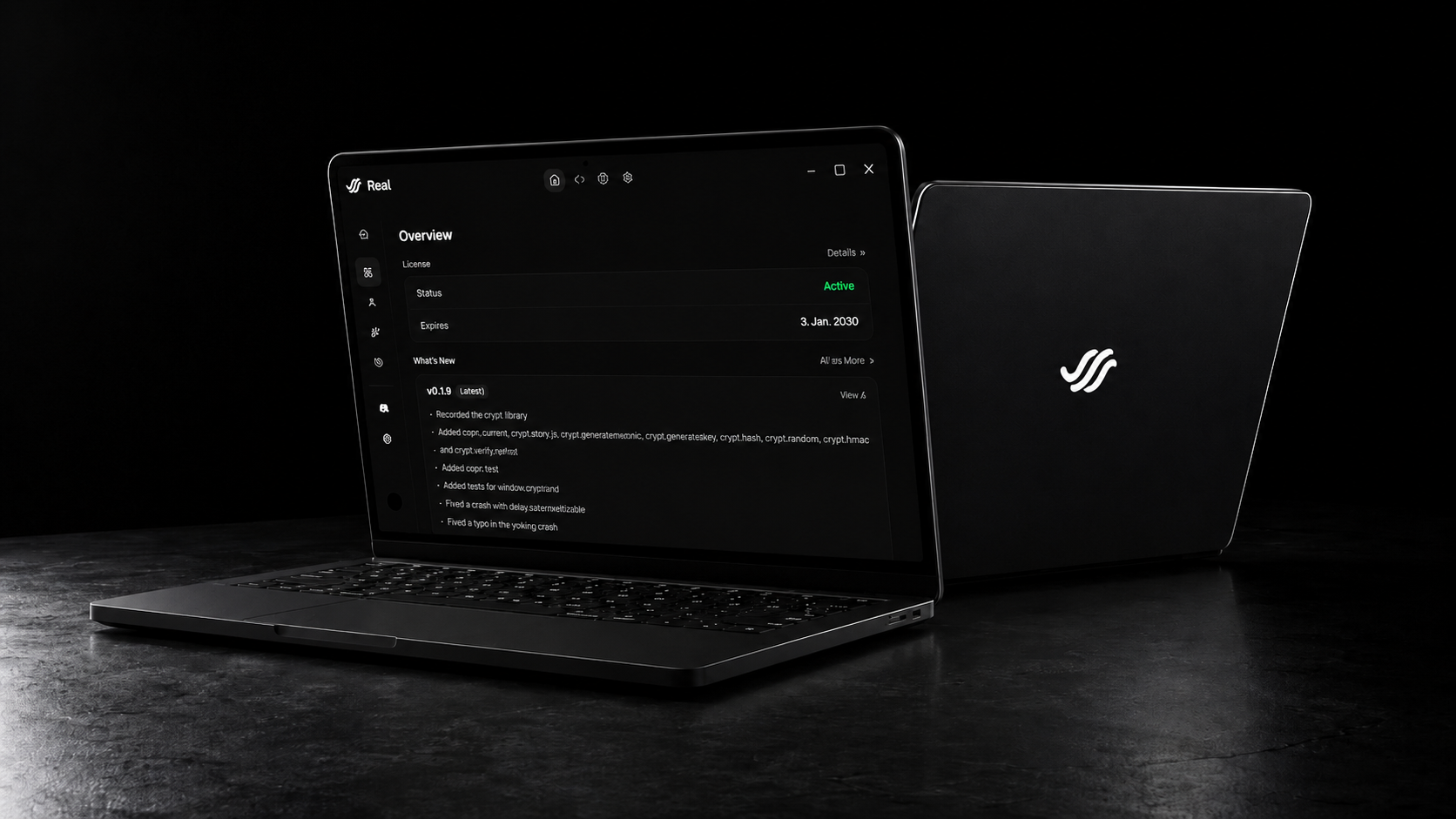 Real Executor on a laptop